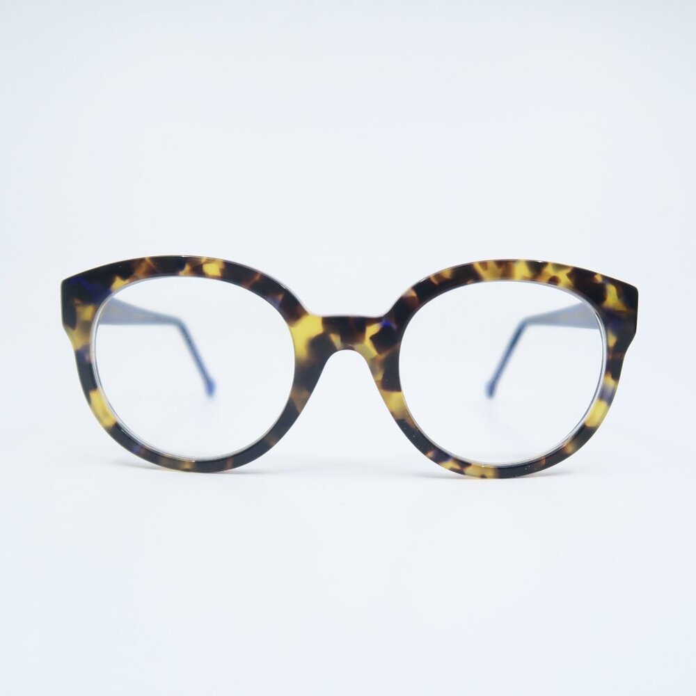 Nathalie Blanc HELENE MH  Col. 725 Havana, Cat Eye, New, Eyeglasses Frames.